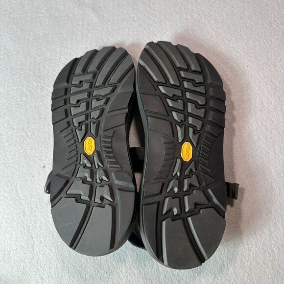 Chaco Sandals Mens 12 Z2 Classic Black Toe Loop Walking Hiking Ankle Strap - Picture 8 of 8